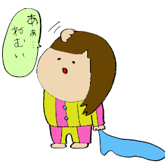 Lineスタンプ コロコロ女の子 16種類 1円