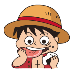 Lineスタンプ 日常会話に使えるone Piece 24種類 1円